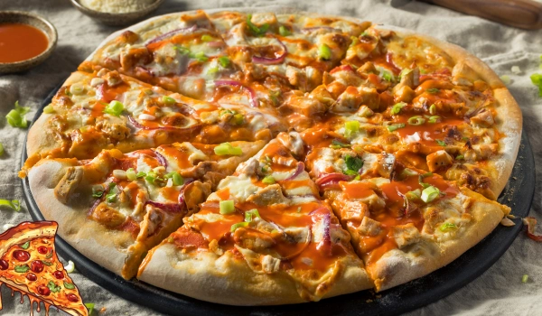 طريقة عمل بيتزا بالفراخ