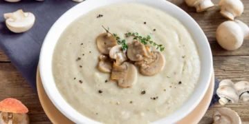 طريقة عمل شوربة المشروم