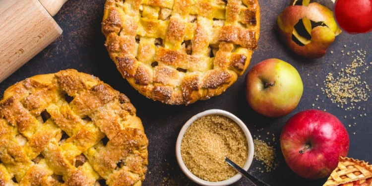 طريقه عمل فطيره التفاح