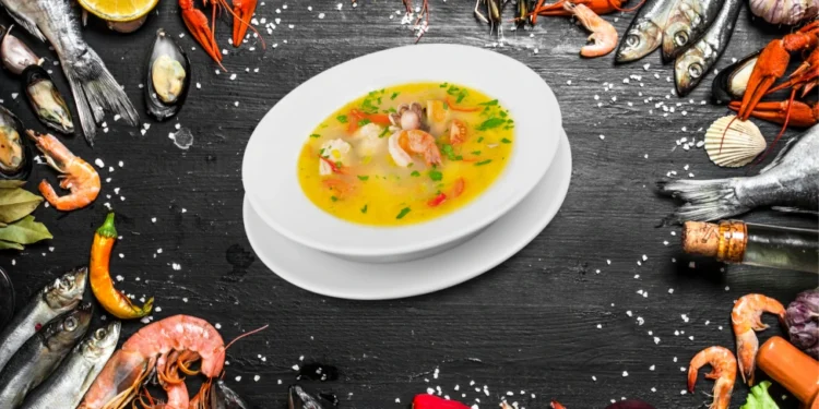 طريقه عمل شوربه السي فود