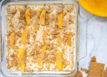 طريقة عمل الكنافة بالمانجو