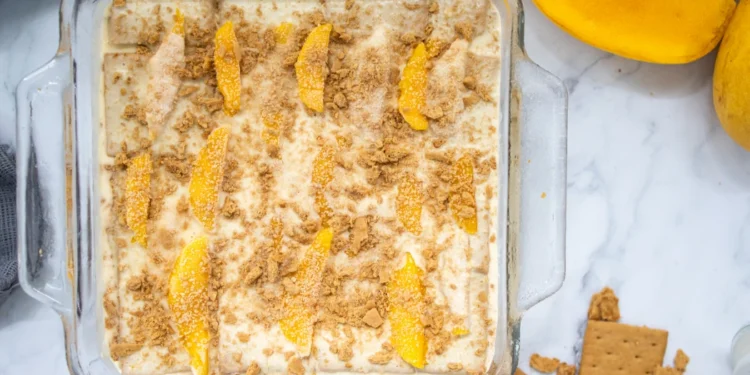 طريقة عمل الكنافة بالمانجو