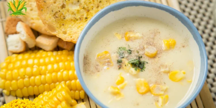 طريقة عمل شوربة دجاج بالذرة