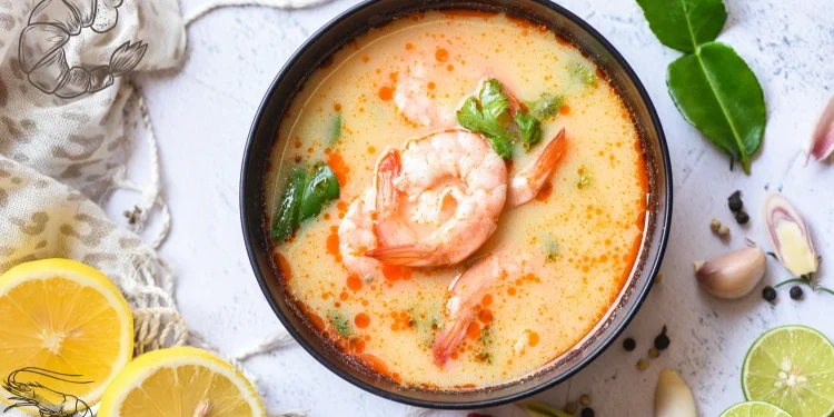 طريقة عمل شوربة روبيان