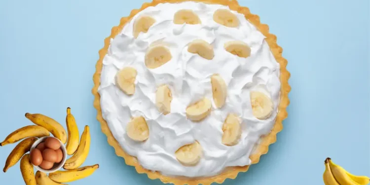 طريقة عمل فطيرة الموز والبيض